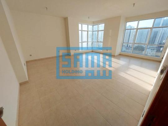 Prime Location, 2 Bedrooms Apartment with Maids Room for Rent located in Al Khalidiyah Street, Abu Dhabi