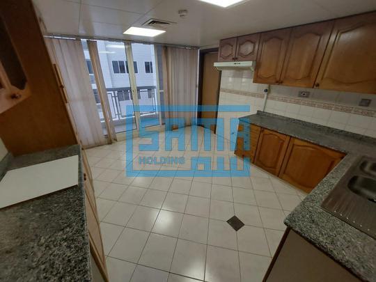 Prime Location | 3 Bedrooms with Maid's Room Apartment for Rent located in Corniche Road, Abu Dhabi