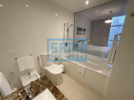 Sophisticated One Bedroom Apartment with Stunning Sea View for Rent located at Etihad Tower, Corniche Road, Abu Dhabi