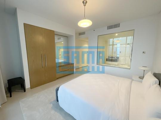 Sophisticated One Bedroom Apartment with Stunning Sea View for Rent located at Etihad Tower, Corniche Road, Abu Dhabi