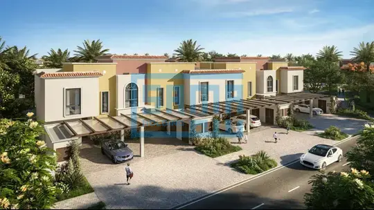 Single Row | Independent Villa with 4 Bedrooms for Sale located at Yas Park Gate, Yas Island  Abu Dhabi