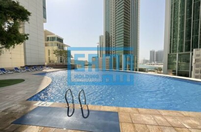 Spectacular Views | Two Bedrooms Apartment for Sale located in Burooj Tower, Marina Square, Al Reem Island, ABu Dhabi