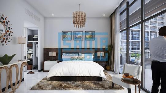 Modern Design | 2 Bedrooms Duplex Apartment  for Sale located at Oasis 2 Residence, Masdar City, Abu Dhabi