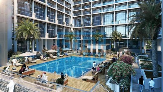 Modern Design | 2 Bedrooms Duplex Apartment  for Sale located at Oasis 2 Residence, Masdar City, Abu Dhabi