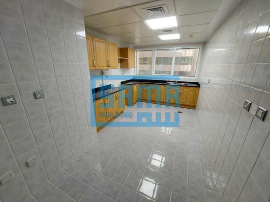 Prime Location, 2 Bedrooms Apartment with Maids Room for Rent located in Al Khalidiyah Street, Abu Dhabi