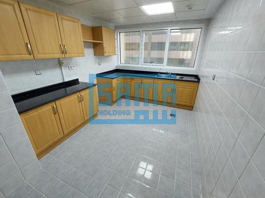 Prime Location, 2 Bedrooms Apartment with Maids Room for Rent located in Al Khalidiyah Street, Abu Dhabi