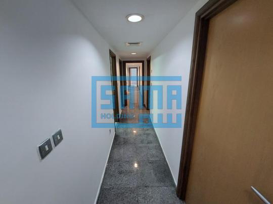 Prime Location | 3 Bedrooms with Maid's Room Apartment for Rent located in Corniche Road, Abu Dhabi