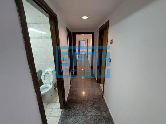 Prime Location | 3 Bedrooms with Maid's Room Apartment for Rent located in Corniche Road, Abu Dhabi