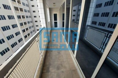 Prime Location | 3 Bedrooms + Maid's Room Apartment for Rent located in Corniche Road, Abu Dhabi