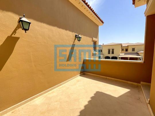 Stunning Mediterranean Style 3 Bedrooms Townhouse for Sale located at Saadiyat Beach Villas, Saadiyat Island, Abu Dhabi
