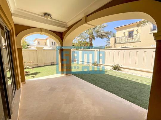 Stunning Mediterranean Style 3 Bedrooms Townhouse for Sale located at Saadiyat Beach Villas, Saadiyat Island, Abu Dhabi