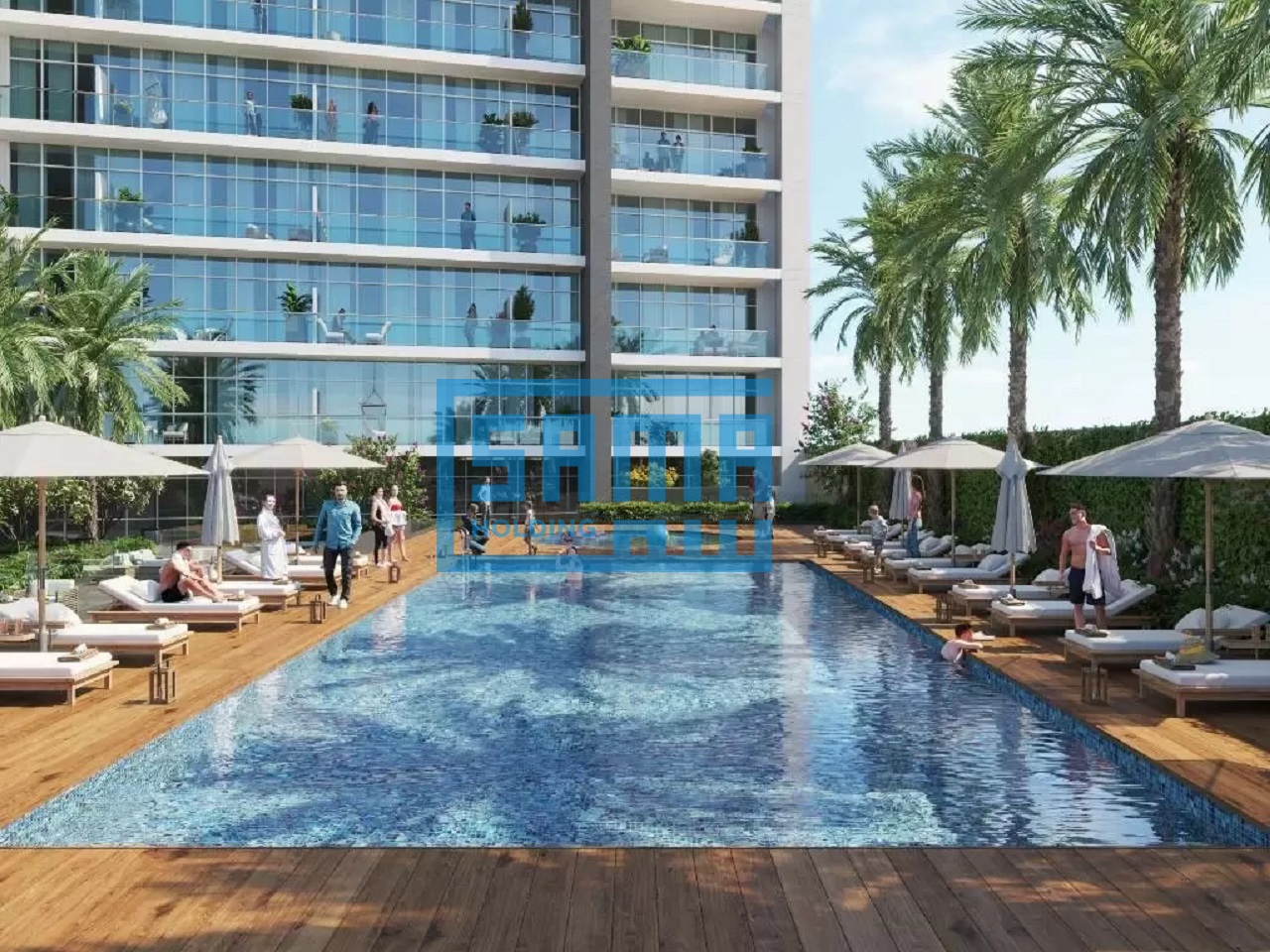 Magnificent one Bedroom Apartment for Sale in Downtown Jebel Ali District of Dubai, Alexis Tower Residence