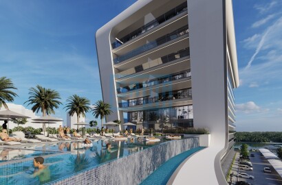 Studio with Magnificent Ocean View from Balcony for Sale located at  as Beach Residences. Yas Bay, Yas Island, Abu Dhabi